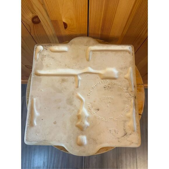 1998 Pampered Chef Home Town Gingerbread Train Stoneware (8788) - Picture 4 of 5